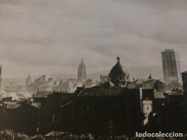 Documentos antigos: OVIEDO ASTURIAS VISTA DE LA CIUDAD ANTIGUO HUECOGRABADO