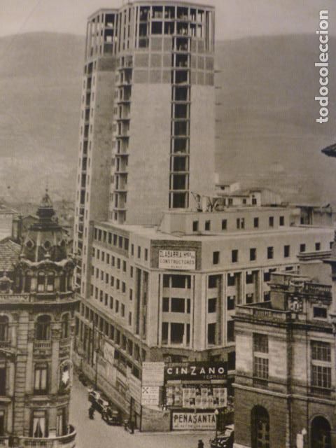 Old Documents: OVIEDO ASTURIAS NUEVAS EDIFICACIONES ANTIGUO HUECOGRABADO