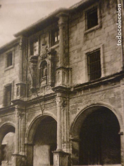 Documentos antigos: OVIEDO ASTURIAS CONVENTO DE SANTA CLARA ANTIGUO HUECOGRABADO