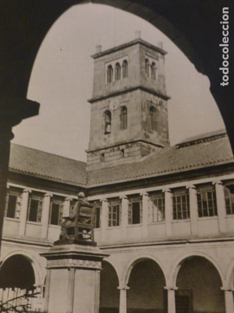 Old Documents: OVIEDO ASTURIAS CLAUSTRO DE LA UNIVERSIDAD ANTIGUO HUECOGRABADO