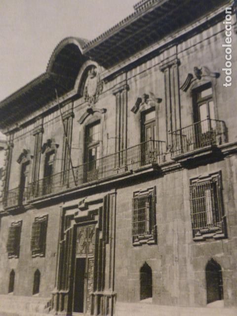 Documentos antiguos: OVIEDO ASTURIAS PALACIO DE CAMPOSAGRADO ANTIGUO HUECOGRABADO
