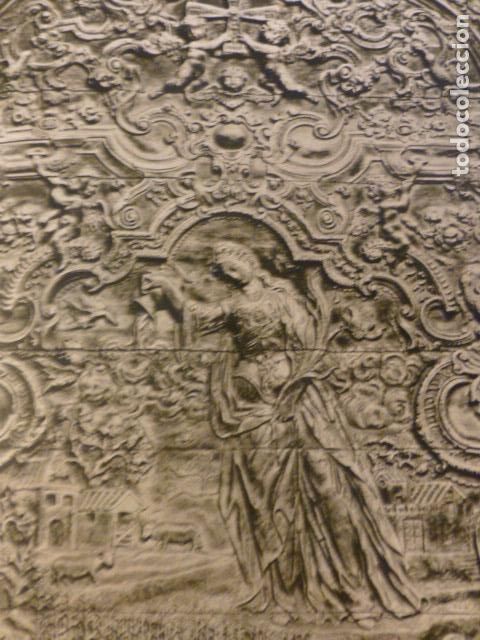 Documentos antiguos: OVIEDO ASTURIAS DETALLE DE LA CATEDRAL ANTIGUO HUECOGRABADO