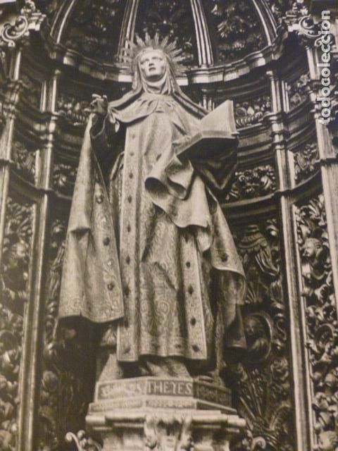 Old Documents: OVIEDO ASTURIAS DETALLE DE LA CATEDRAL ANTIGUO HUECOGRABADO