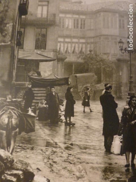 Documentos antiguos: OVIEDO ASTURIAS PLAZA DE TRASCORRALES ANTIGUO HUECOGRABADO