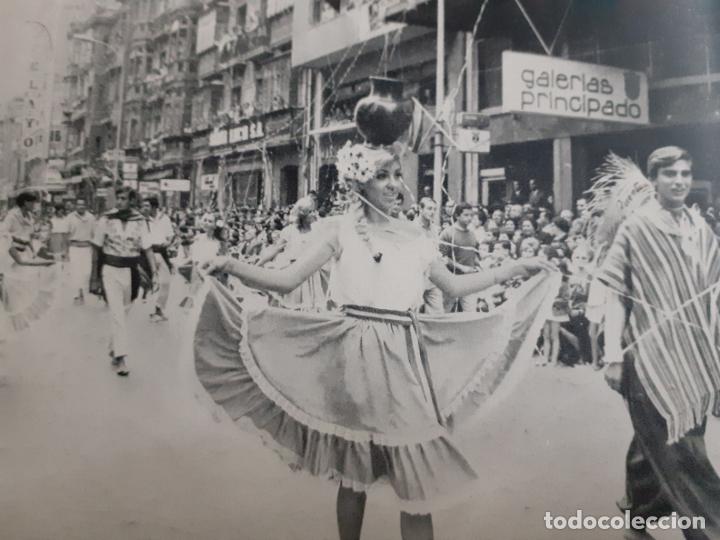 Old Documents: OVIEDO ASTURIAS DIA DE AMERICA EN ASTURIAS ANTIGUO HUECOGRABADO