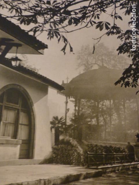 Old Documents: OVIEDO ASTURIAS CAMPO DE SAN FRANCISCO ANTIGUO HUECOGRABADO