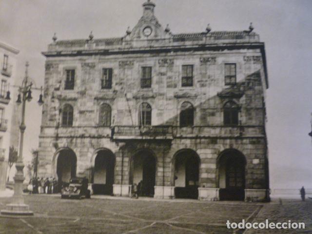 Old Documents: GIJON ASTURIAS AYUNTAMIENTO ANTIGUO HUECOGRABADO