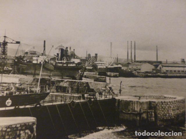 Old Documents: GIJON ASTURIAS COMPLEJO DE NATAHOYO Y ASTILLEROS ANTIGUO HUECOGRABADO