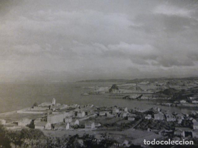 Documentos antiguos: LUANCO ASTURIAS VISTA ANTIGUO HUECOGRABADO