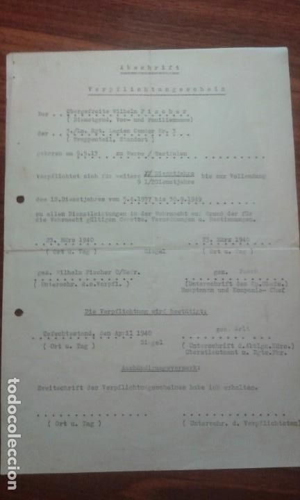 Documentos antiguos: Conjunto de documentos de un soldado de la Legion Condor - Foto 3