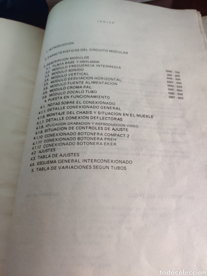 Documentos antiguos: ESTAMOS LIQUIDANDO. Manual t&eacute;cnico S - 81 elsir S.A. - Foto 2