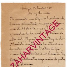 Documentos antiguos: ESTEPA, 1919, CONVOCATORIA CONSTITUCION SINDICATO AGRICOLA Y ASOCIACION CASA DE TODOS