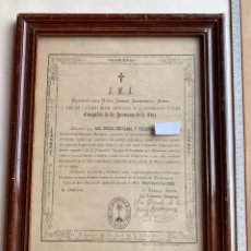 Documentos antiguos: COMPAÑIA DE LAS HERMANAS DE LA CRUZ . CASA DE SAN JOSE , SEVILLA 24 SEPTIEMBRE 1933 . ORACIONES. Lote 222131582