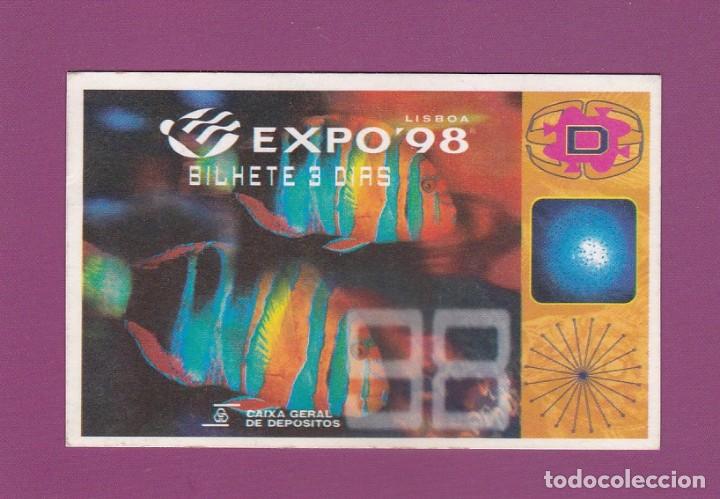 Documentos antiguos: ENTRADA -BILHETE 3 DIAS ADULTO- EXPO'98 LISBOA