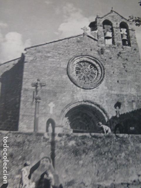 Old Documents: BETANZOS LA CORU&Ntilde;A SANTA MARIA DEL AZOGUE ANTIGUA LAMINA A&Ntilde;OS 40