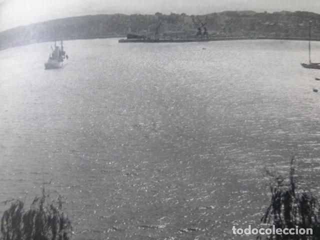 Documentos antiguos: LA CORU&Ntilde;A VISTA ANTIGUA LAMINA A&Ntilde;OS 40