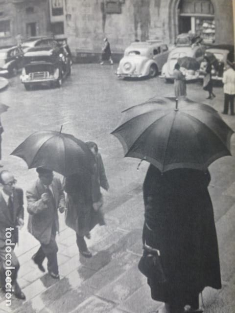Documentos antiguos: SANTIAGO DE COMPOSTELA LA CORU&Ntilde;A ESCENA URBANA ANTIGUA LAMINA A&Ntilde;OS 40