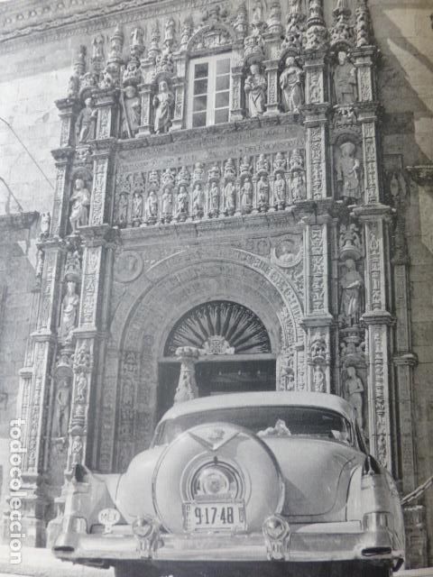 Old Documents: SANTIAGO DE COMPOSTELA LA CORU&Ntilde;A HOSPITAL REAL ANTIGUA LAMINA A&Ntilde;OS 40