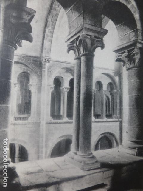 Documentos antiguos: SANTIAGO DE COMPOSTELA LA CORU&Ntilde;A CATEDRAL TRIFORIO ANTIGUA LAMINA A&Ntilde;OS 40