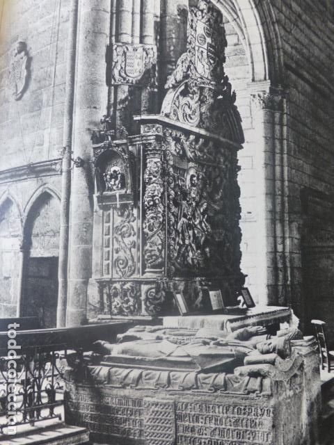 Documentos antiguos: PONTEVEDRA SEPULCRO ALMIRANTE PAYO GOMEZ ANTIGUA LAMINA A&Ntilde;OS 40