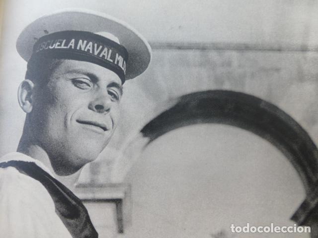 Documentos antiguos: MARIN PONTEVEDRA MARINERO ANTIGUA LAMINA A&Ntilde;OS 40