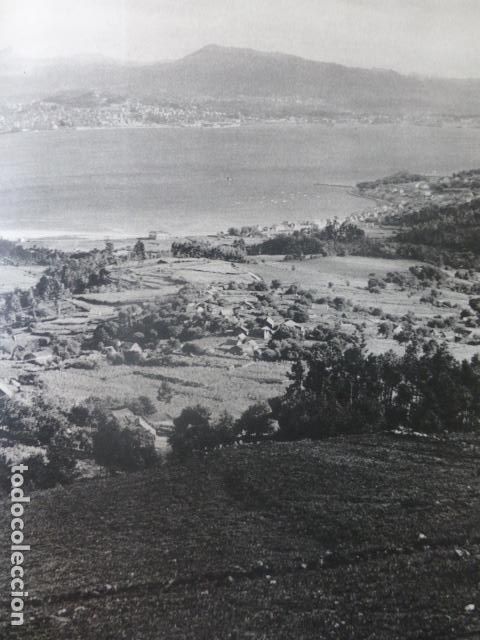 Documentos antiguos: RIA DE VIGO PONTEVEDRA VISTA ANTIGUA LAMINA A&Ntilde;OS 40