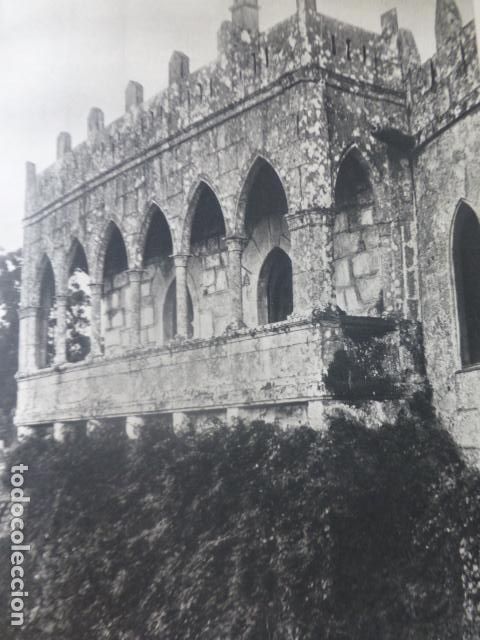 Documentos antiguos: SOTOMAYOR PONTEVEDRA CASTILLO ANTIGUA LAMINA A&Ntilde;OS 40