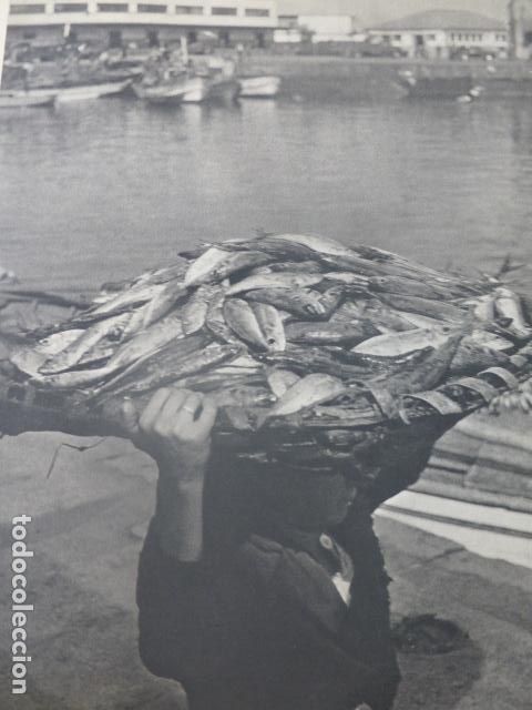 Documentos antiguos: VIGO PONTEVEDRA EL BERBES ESCENA URBANA ANTIGUA LAMINA A&Ntilde;OS 40