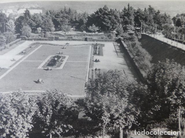 Documentos antiguos: VIGO PONTEVEDRA JARDINES ANTIGUA LAMINA A&Ntilde;OS 40