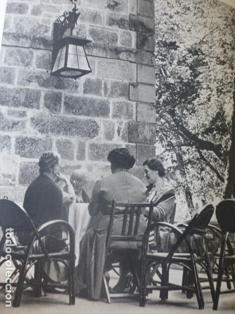 Documentos antiguos: MONDARIZ PONTEVEDRA BALNEARIO ESCENA ANTIGUA LAMINA A&Ntilde;OS 40