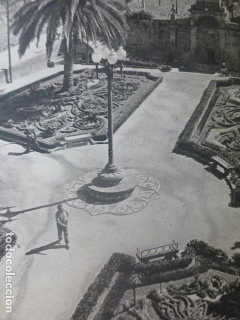 Documentos antiguos: ORENSE LAS BURGAS ANTIGUA LAMINA A&Ntilde;OS 40