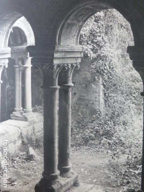 Documentos antiguos: SAN ESTEBAN DE RIVAS DE SIL ORENSE CLAUSTRO ANTIGUA LAMINA A&Ntilde;OS 40