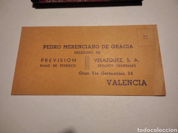 Documentos antiguos: Seguro contra el pedrisco,Vel&aacute;zquez S. A.seguros Generales Valencia