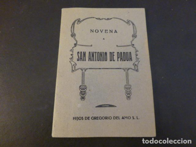 Documents Anciens: NOVENA A SAN ANTONIO DE PADUA
