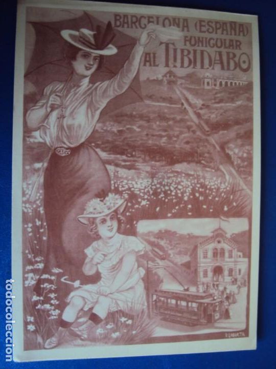 Documentos antiguos: (PA-201106)programa - adios al viejo funicular - tibidabo - barcelona - a&ntilde;o 1958