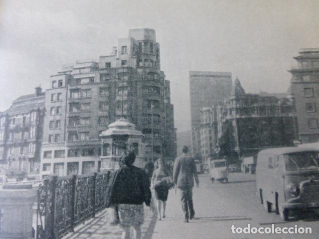 Documentos antiguos: BILBAO PUENTE DEL GENERAL MOLA ANTIGUA LAMINA