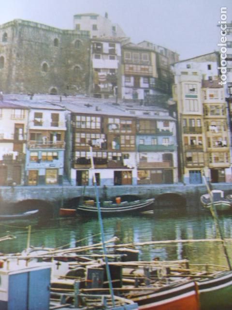 Documentos antiguos: BERMEO VIZCAYA EL PUERTO ANTIGUA LAMINA