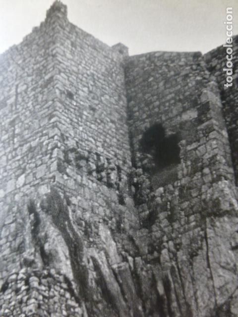 Old Documents: CALATRAVA LA NUEVA CIUDAD REAL VISTA ANTIGUA LAMINA HUECOGRABADO