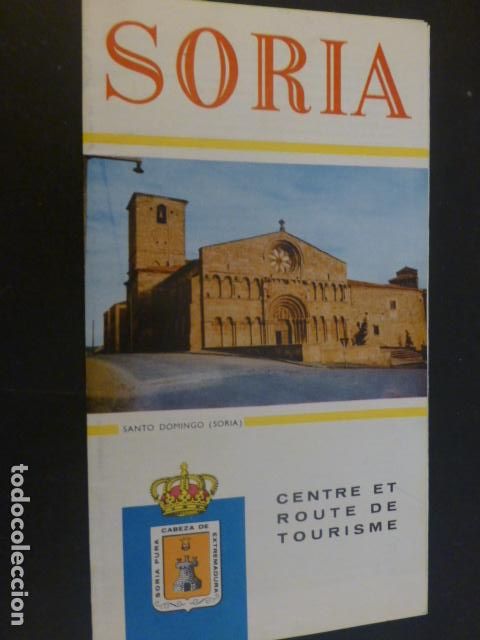 Documentos antiguos: SORIA FOLLETO TURISTICO EN FRANCES - Foto 1