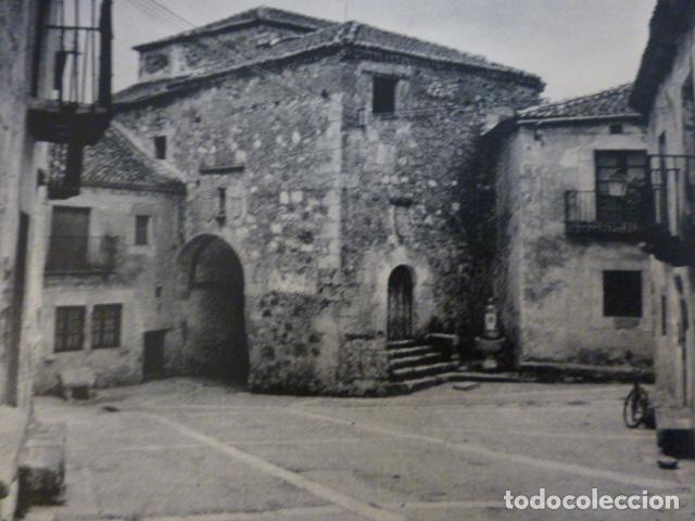 Alte Dokumente: PEDRAZA DE LA SIERRA SEGOVIA ARCO DE LA VILLA Y CARCEL LAMINA HUECOGRABADO