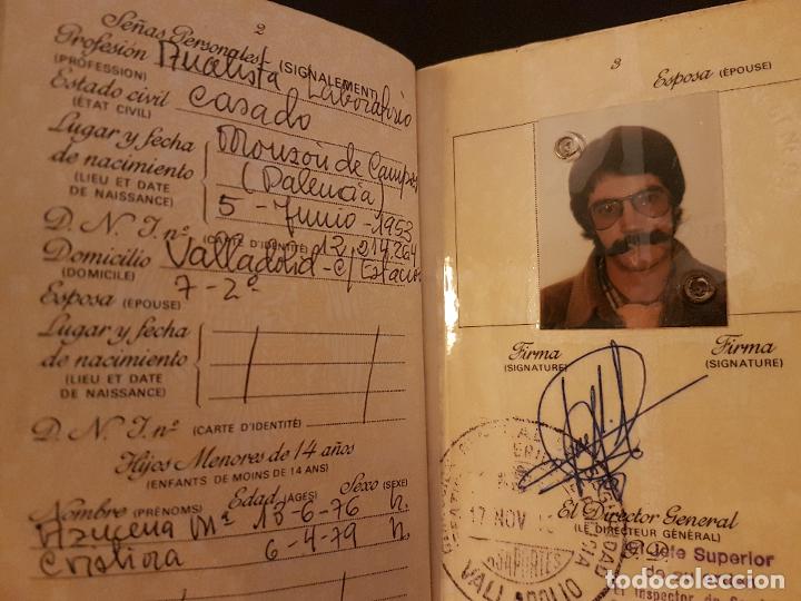 Documentos antiguos: PASAPORTE ESPA&Ntilde;A 1979 - Foto 2