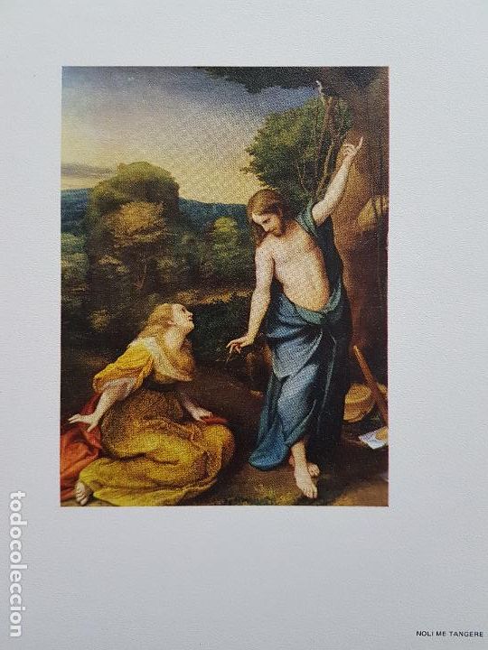 Alte Dokumente: NOLLI ME TANGERE CORREGGIO PUBLICIDAD EBIMAR LABORATORIOS ABELLO Y EVANS MEDICAL LAMINA 1970