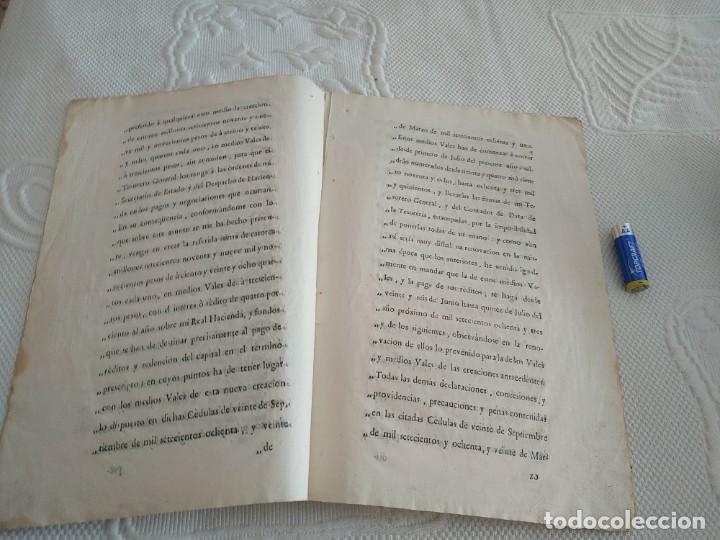 Documentos antiguos: Real cedula Carlos III de Espa&ntilde;a 1782 - Foto 7