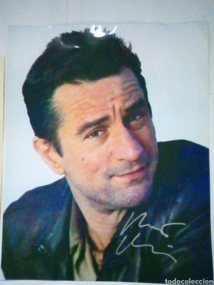 Documentos antiguos: FOTO - ROBERT DE NIRO - 25X20 cm. - Foto 2
