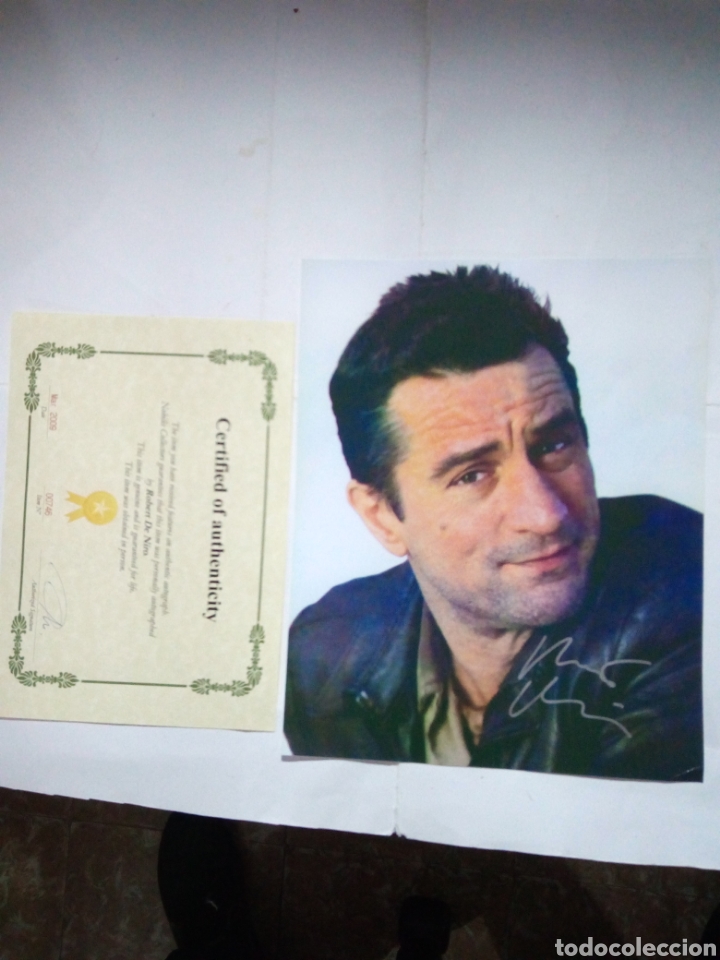 Documentos antiguos: FOTO - ROBERT DE NIRO - 25X20 cm.