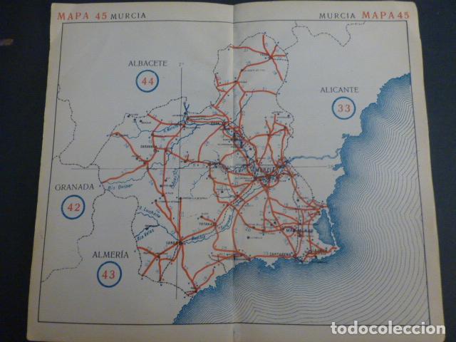 Documentos antiguos: MURCIA MAPA DE LA PROVINCIA A&Ntilde;OS 30 22 X 19 ,5 CMTS