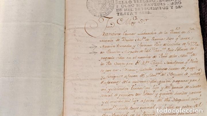 Documentos antiguos: DOCUMENT ORIGINAL DE SANT HILARI SACALM, BREDA, 1776 - Foto 2