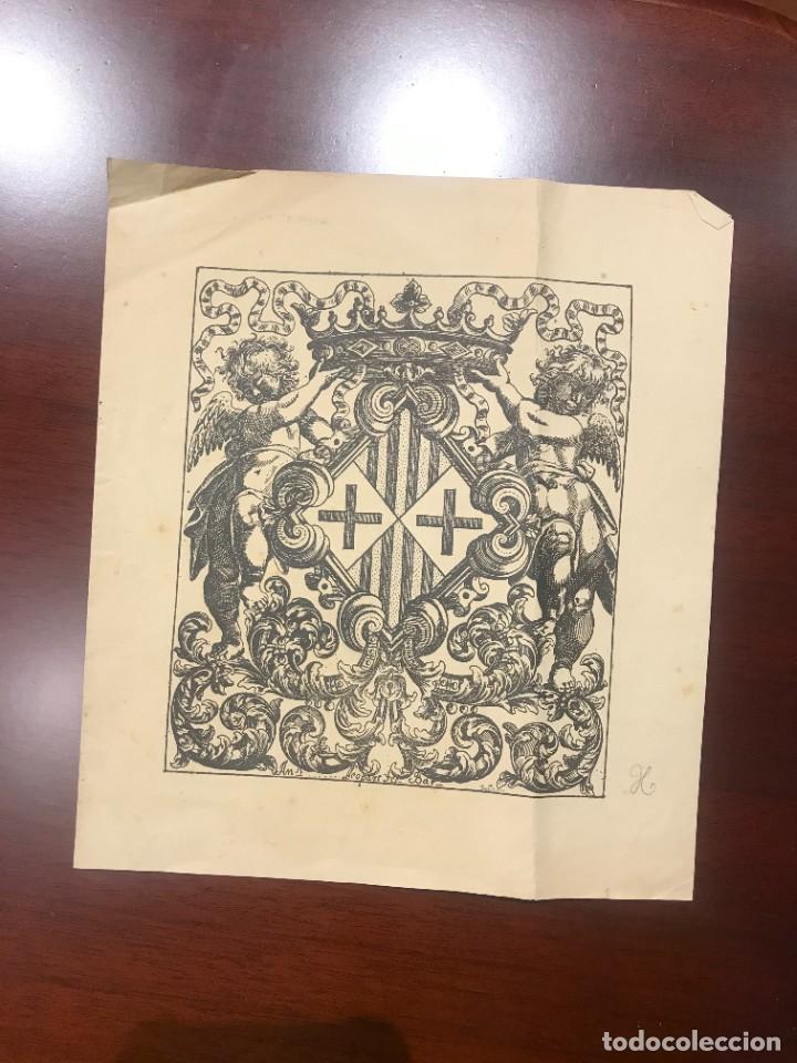 Documentos antiguos: INVITACIO DEL EXCM. AJUNTAMENT DE VICH - 29 DECEMBRE 1923 - Foto 2