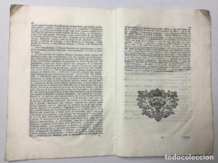 Documentos antiguos: NOTICIAS QUE TENDR&Aacute;N PRESENTES LOS SE&Ntilde;ORES... C. 1775. - Foto 3