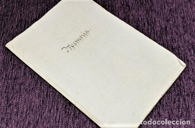 Documentos antiguos: PATENTE 20 A&Ntilde;OS, MEMORIA SOBRE APROCHAR OLAS DEL MAR, ENERGIA 1889